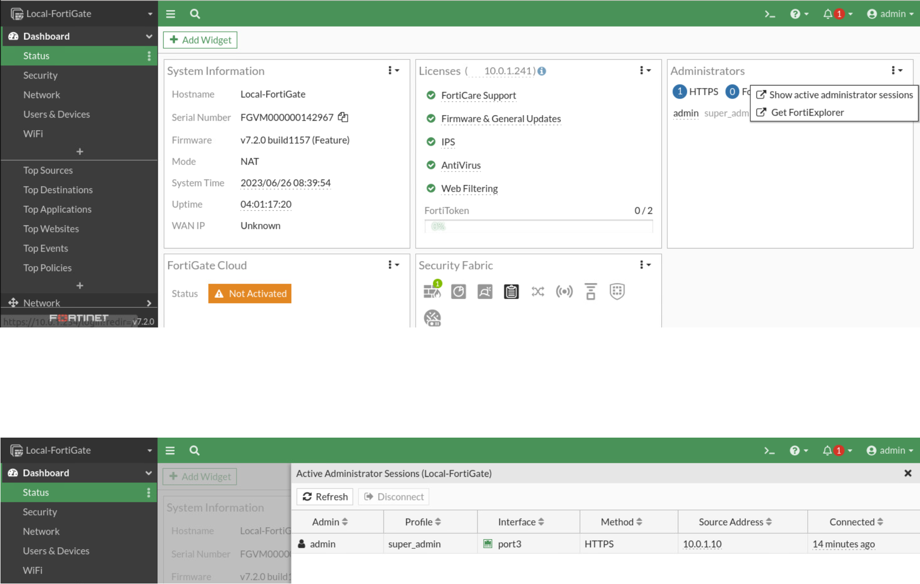 FortiGate API